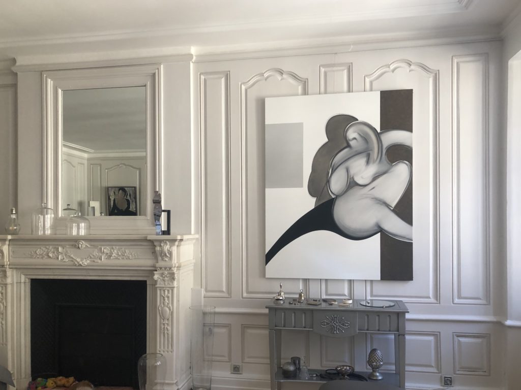 Photo peinture Agnès Descamps Photo peinture Agnès Descamps