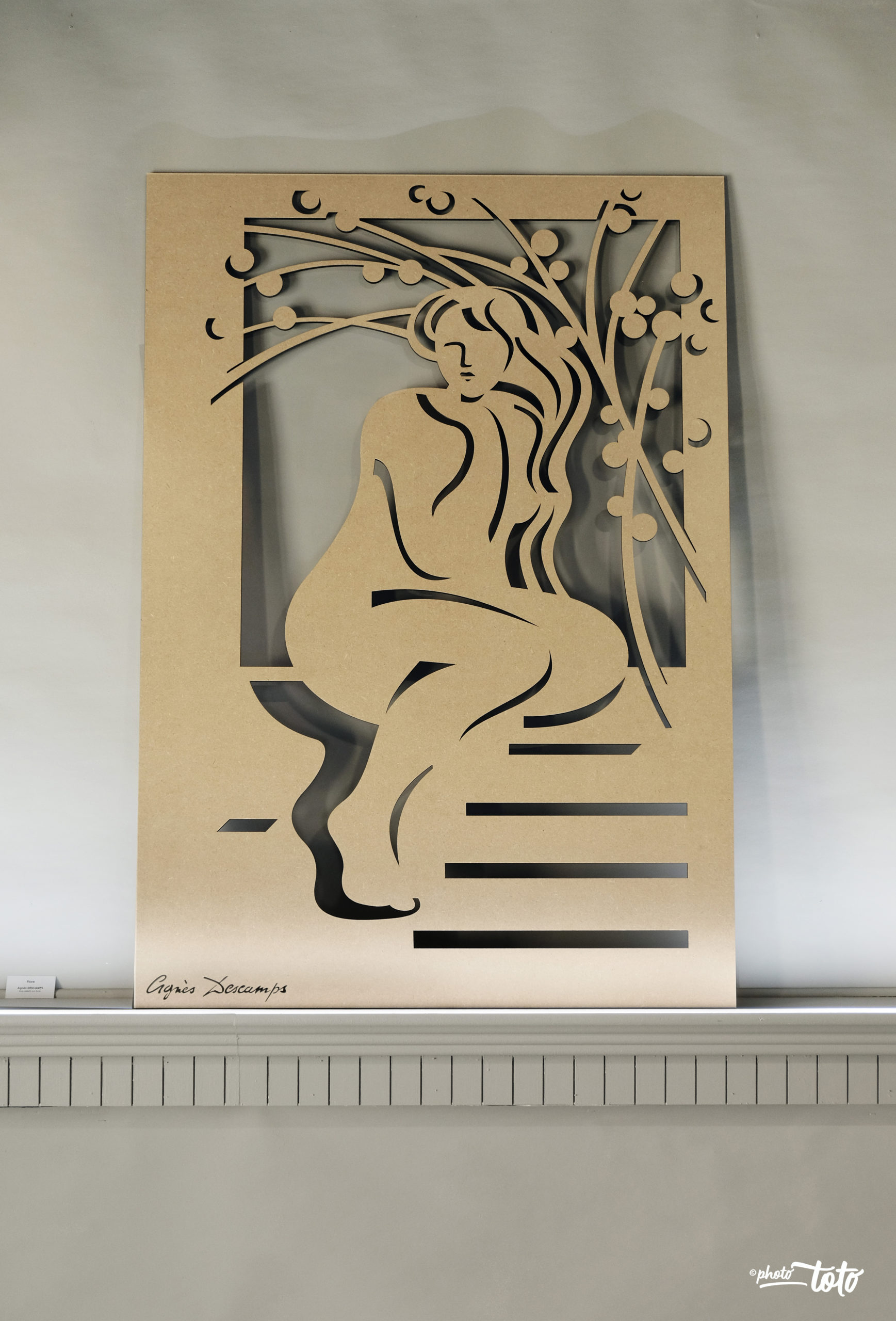Sculpture artistique abstraite et innovante