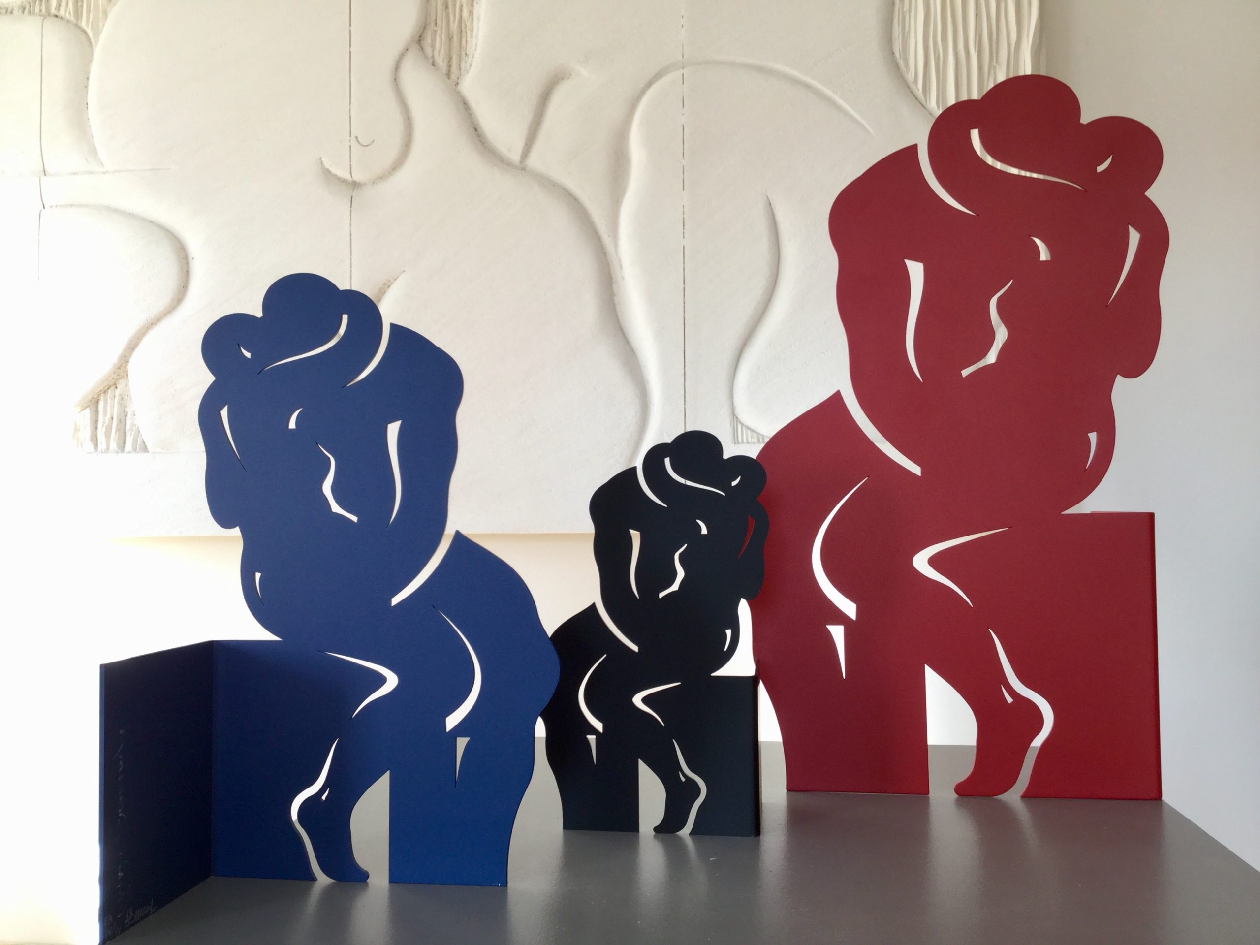 Petite sculpture en métal pour une décoration élégante