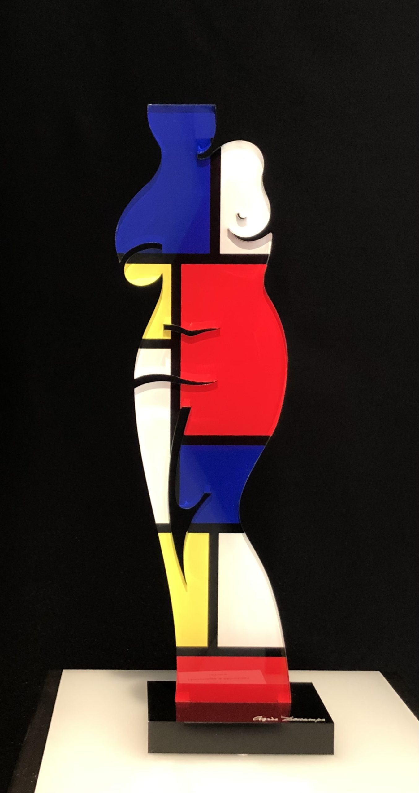 Pièce sculpturale pour expression artistique