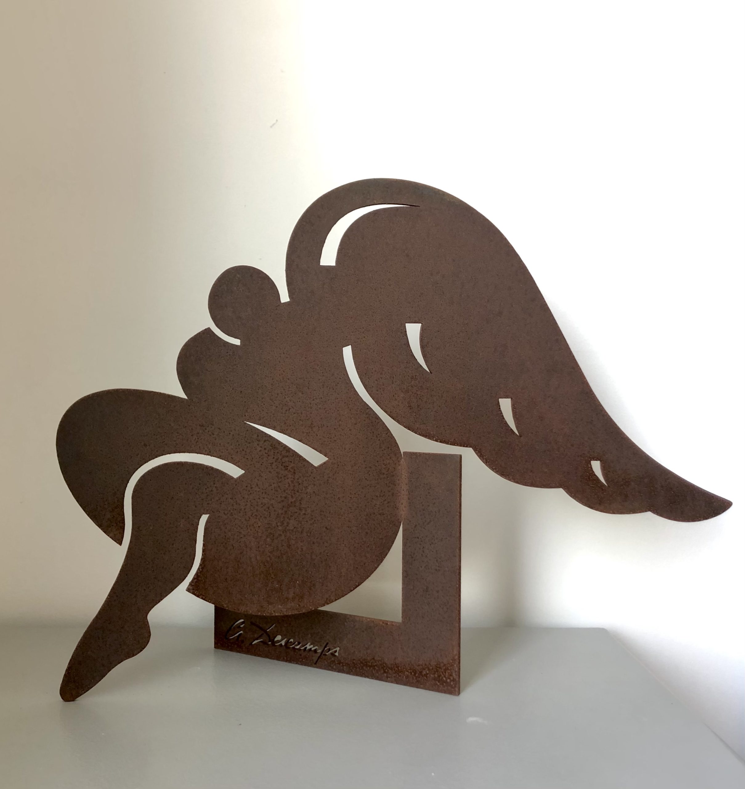 Sculpture moderne en art pur