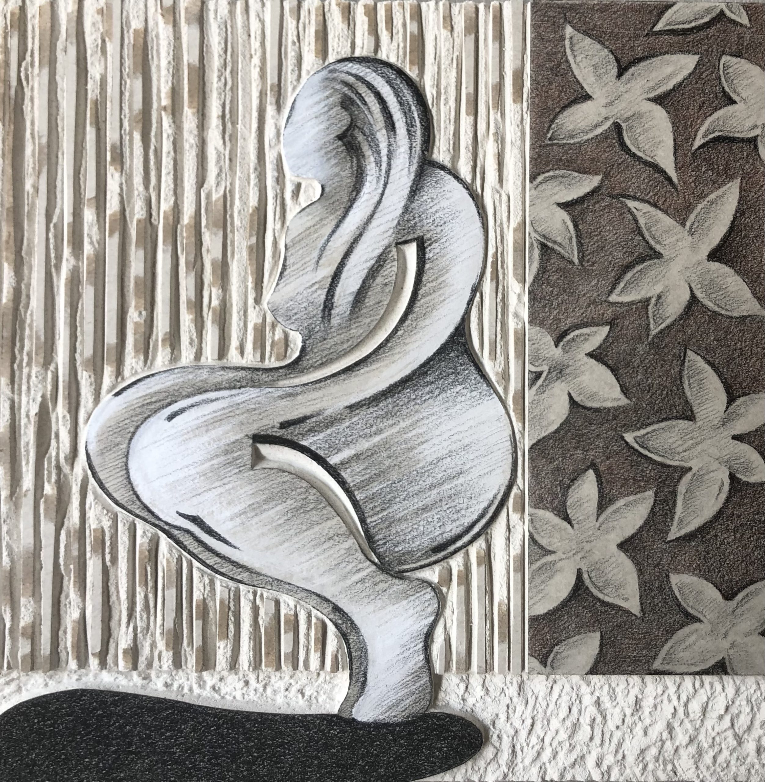 Œuvre artistique sculpturale pour jardin extérieur