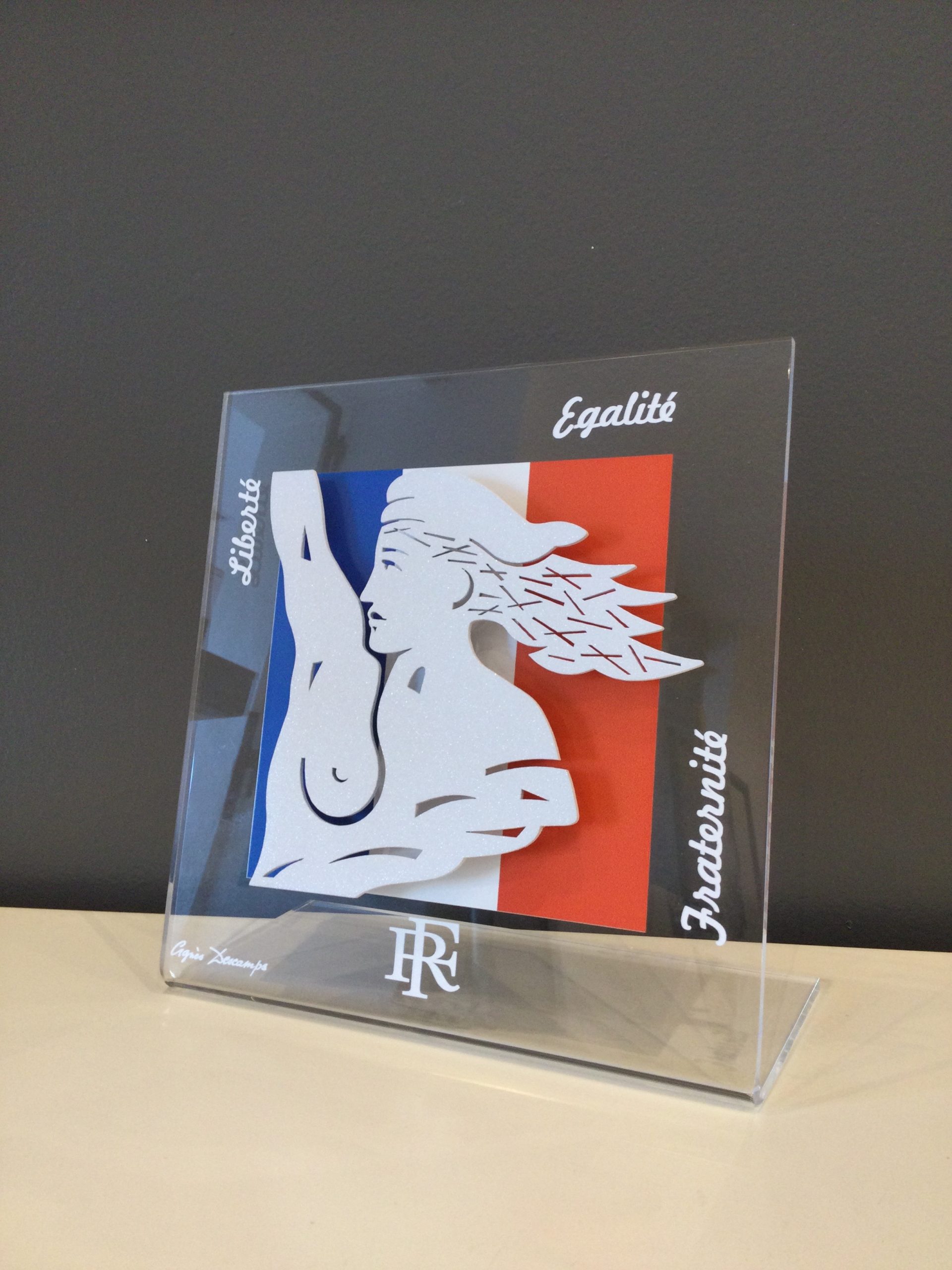 Sculpture artistique contemporaine